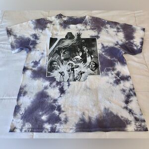 Vintage Star Wars Graphic The Empire Strikes Back Tie-Dye T Shirt Mens size XL